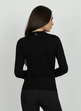 Jersey Relish Isotta Cadena cuello Negro