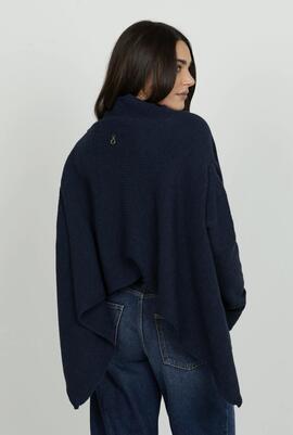 Jersey Relish Taso Cuello Subido Marino