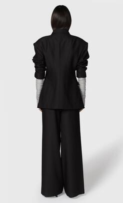 Pantalón con Pinzas Twenty Adile Negro