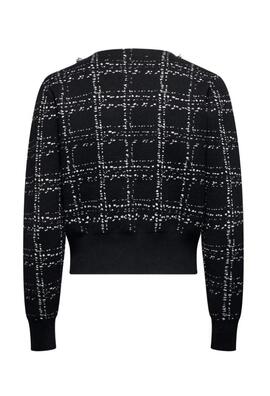 Chaqueta Punto Silvian Heach Negra