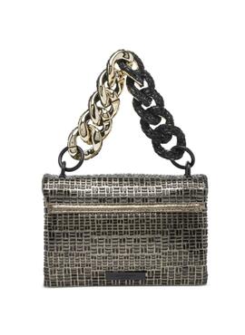 Bolso Kurt Geiger Kensigton Chain Negro/Dorado