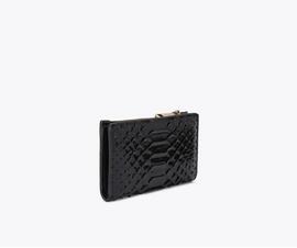Cartera Kurt Geiger Bifold Snake Negra