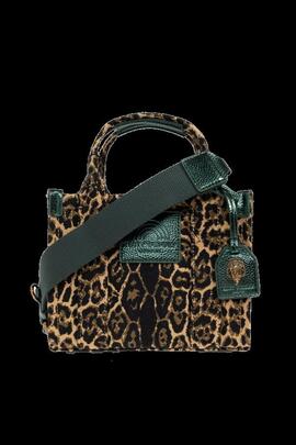 Bolso Kurt Geiger Tote Leopado marrón