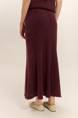 Falda Montoto Sirena Berenjena