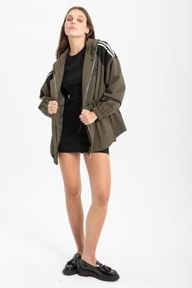 Sobrecamisa Highly con Capucha Verde