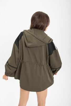 Sobrecamisa Highly con Capucha Verde