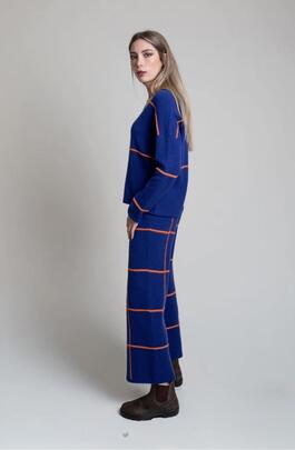 Jersey Pisonero Royal Tinta/Naranja