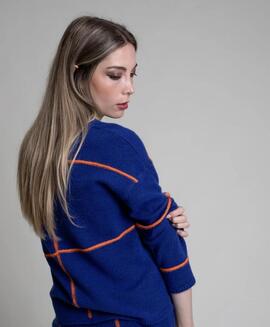 Jersey Pisonero Royal Tinta/Naranja