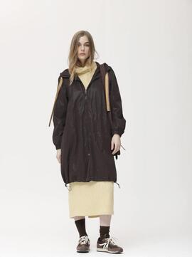 Abrigo Oky Harica Tecnico Marrón