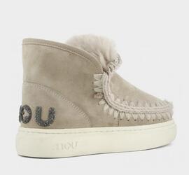 Mou Sneak Bold Glitter Logo Camel