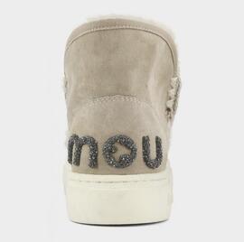 Mou Sneak Bold Glitter Logo Camel