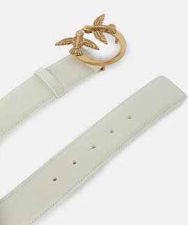 Cinturón Pinko Love Berry H4 Beige