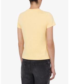 Camiseta Moschino Básica Amarilla