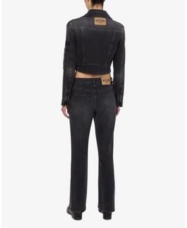 Chaqueta Moschino Jeans Vaquera Negra