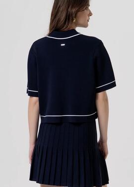 Falda Fracomina Mini Punto Marino