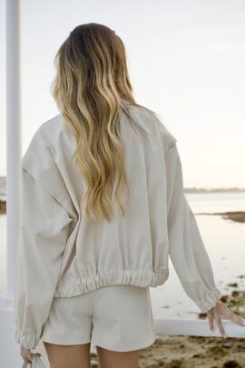 Cazadora Highly Preppy Manga Desmontable Camel