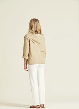 Cazadora Oky Eloy Técnico Lluvia Beige