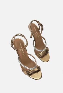Sandalias Kurt Geiger Crystal Strap Bronce