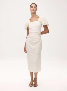 Vestido Mioh Capuleto Blanco