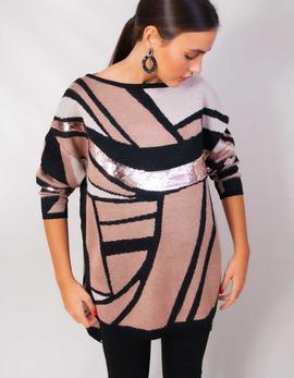 Jersey Fracomina Knit Sweater Antiquerose para Mujer