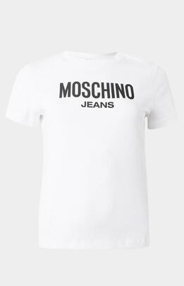 Camiseta Moschino Básica Blanca