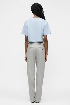 Camiseta Moschino Corta Gato Azul