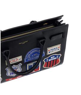 Bolso Rue Madam Germain Tote Negro