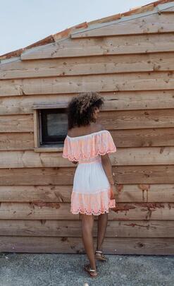 Vestido Piti Cuiti Kerala Corto Fluor