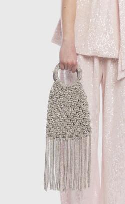 Bolso Mini Bag Maronti Plata