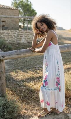 Vestido Piti Cuiti Bonaire Blanco