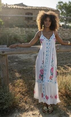 Vestido Piti Cuiti Bonaire Blanco