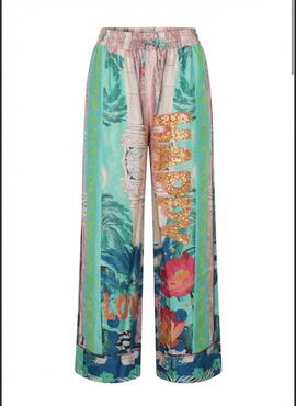 Pantalón Miss Goodlife Love Palace Multicolor