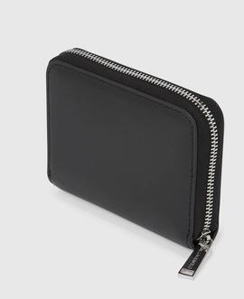Cartera Karl K/Autograph SM Negro Blanco