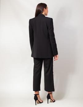 Blazer Negra Isabelle Blanche para Mujer