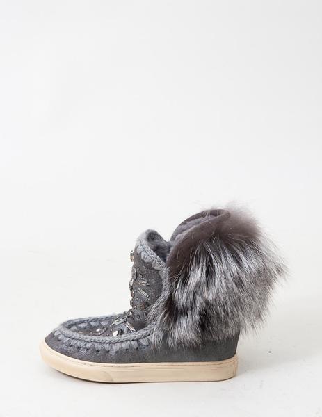 IW SNEAK BACK FUR STUD-CRYSTAL DUST IRON