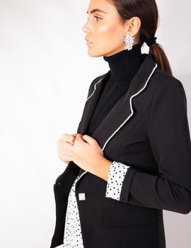 Blazer Y Falda Corazones Lasaison para Mujer