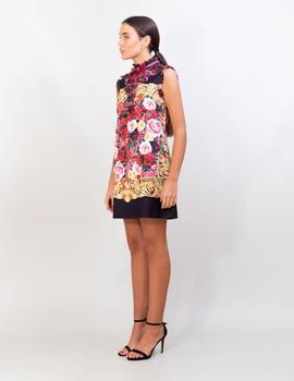 Vestido Lazo Cuello Multicolor De Buby.s para Mujer