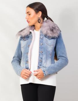 Denin Jacket Stonebleached Fracomina para Mujer