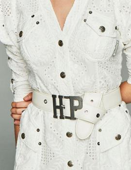 Cinturón Highly Preppy Piel Hebilla HP para Mujer