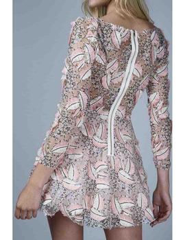 solar Ligero Reunir VESTIDO FEATHERS - SEQUINS DRESS GUTS
