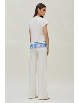 Pantalón Cintura Cruzada-Punto Roma Oky para Mujer