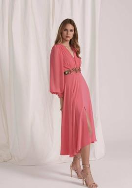 Vestido Gasa Midi Matilde Cano para Mujer