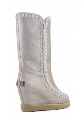 Mou Eskimo Frech Toe Wedge Tall para Mujer