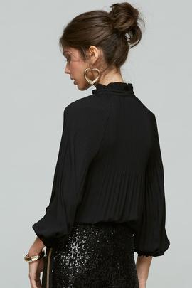 Blusa Plisada-Gasa Oky para Mujer