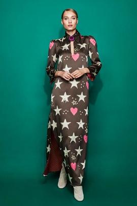 Vestido Largo Estrellas Teté By Odette para Mujer