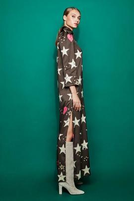 Vestido Largo Estrellas Teté By Odette para Mujer