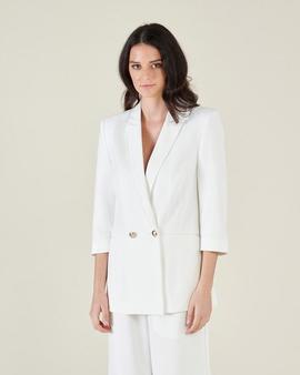 Blazer Silvian Heach Blaiseet Blanca para Mujer