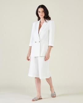 Blazer Silvian Heach Blaiseet Blanca para Mujer