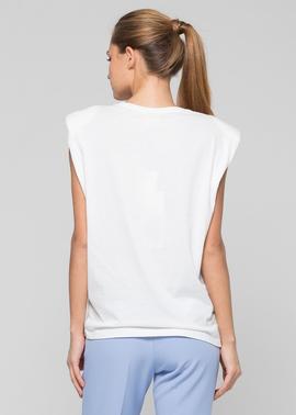 Camiseta Kocca Rama Cute Blanca para Mujer