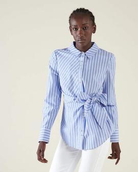 Blusa Silvian Heach Lorcan Rayas Azul para Mujer
